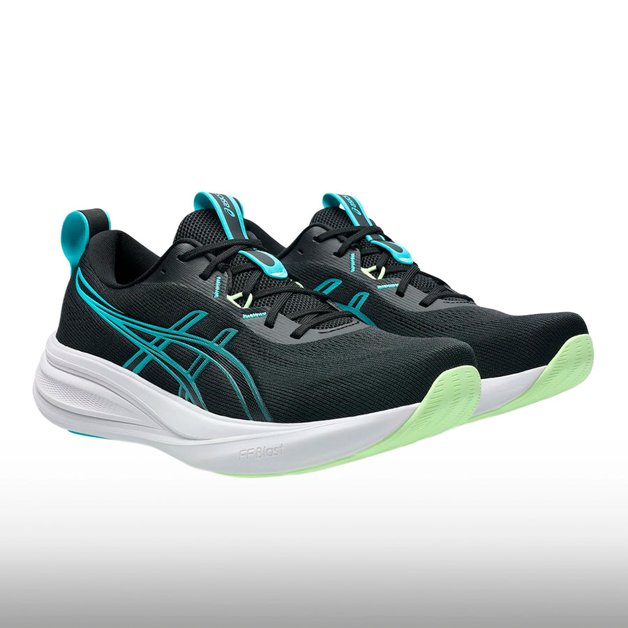 Asics Gel Pulse 17 Hombre Black Energy Aqua