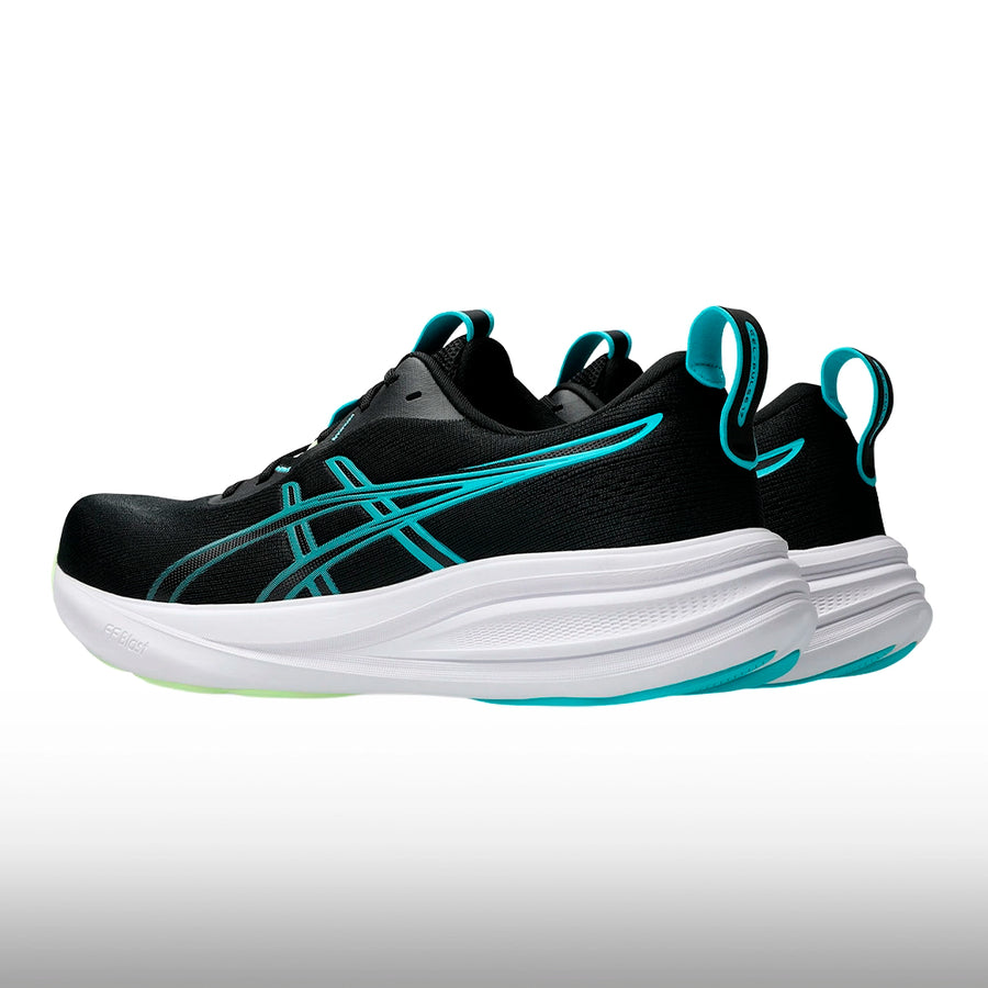 Asics Gel Pulse 17 Hombre Black Energy Aqua