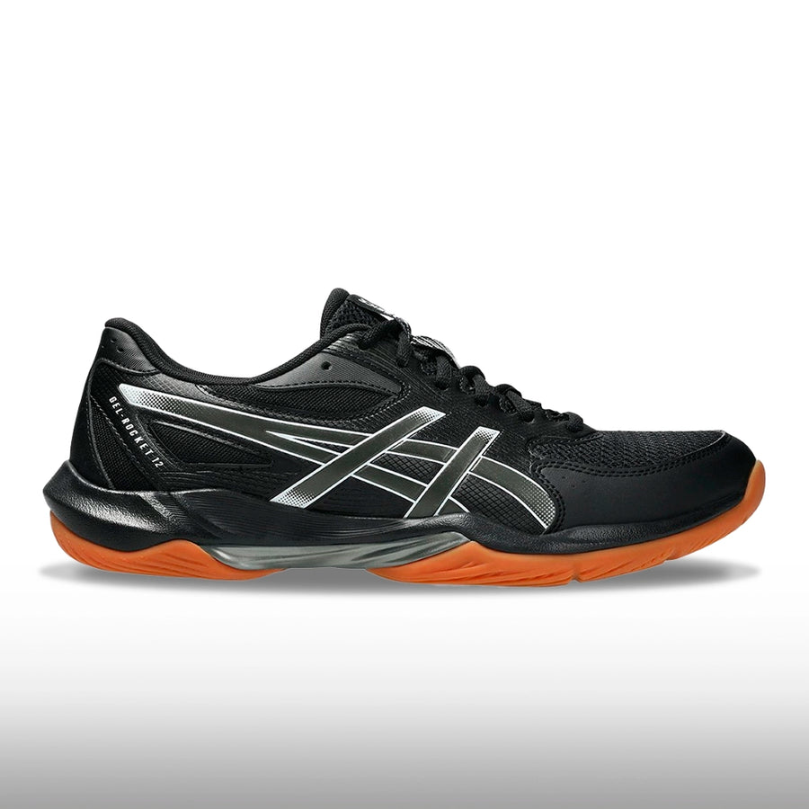 Asics Gel Rocket 12 Hombre Black Gunmetal