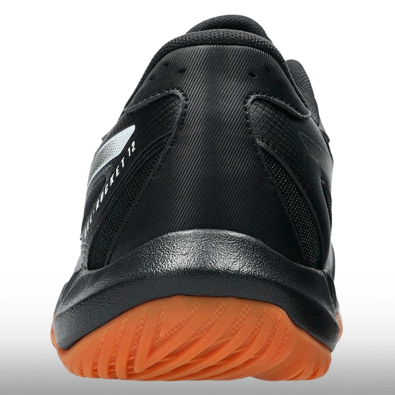 Asics Gel Rocket 12 Hombre Black Gunmetal