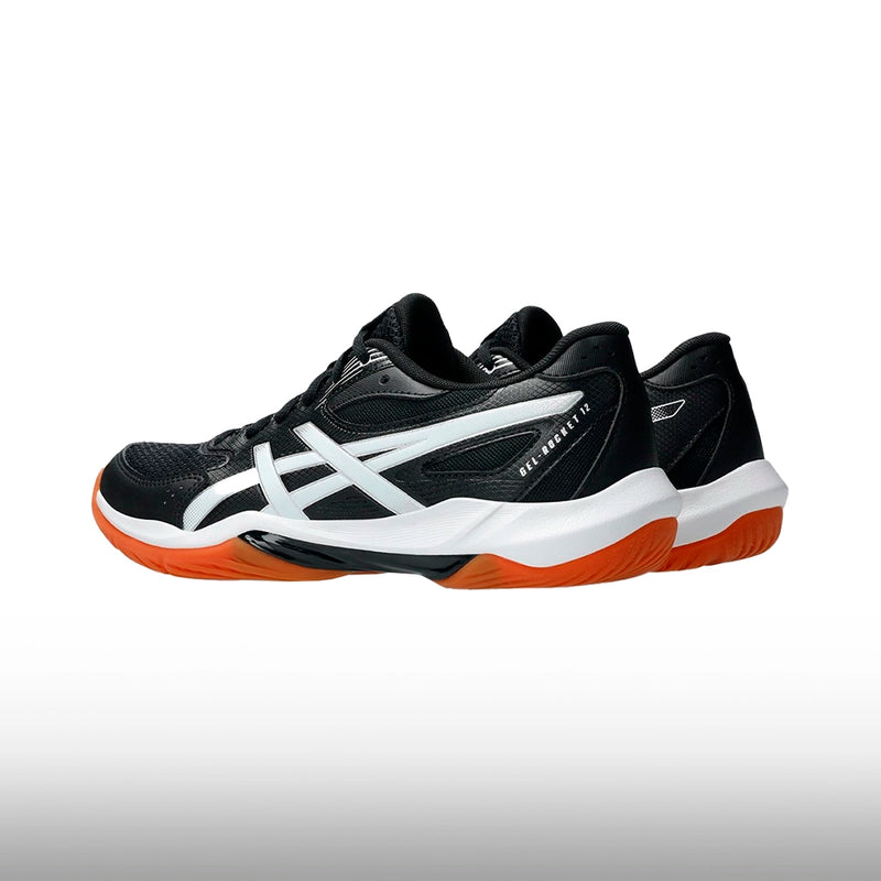 Asics Gel Rocket 12 Mujer Black White