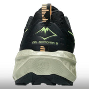 Asics Gel Sonoma 8 Hombre Black Lime Green