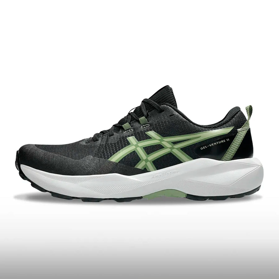 Asics Gel Venture 11 Hombre Black Khaki Green