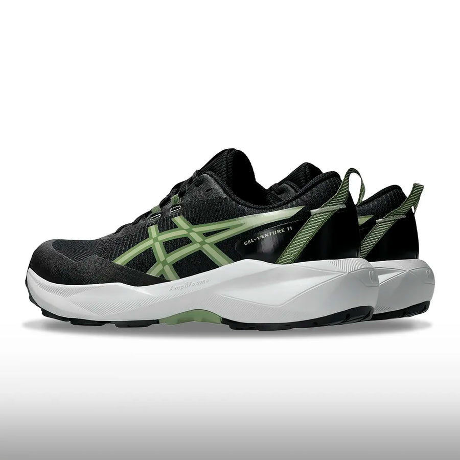 Asics Gel Venture 11 Hombre Black Khaki Green