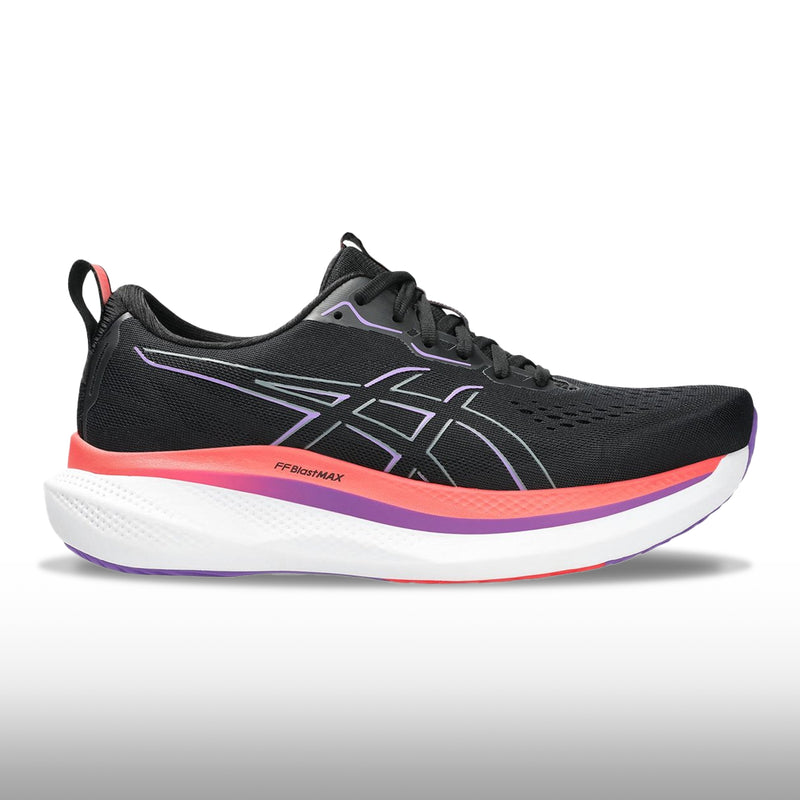 Asics Glideride Max Hombre Black Flash Red