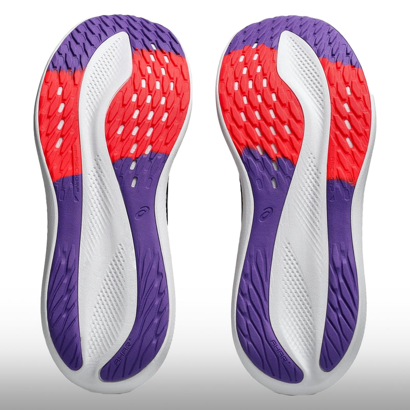 Asics Glideride Max Hombre Black Flash Red