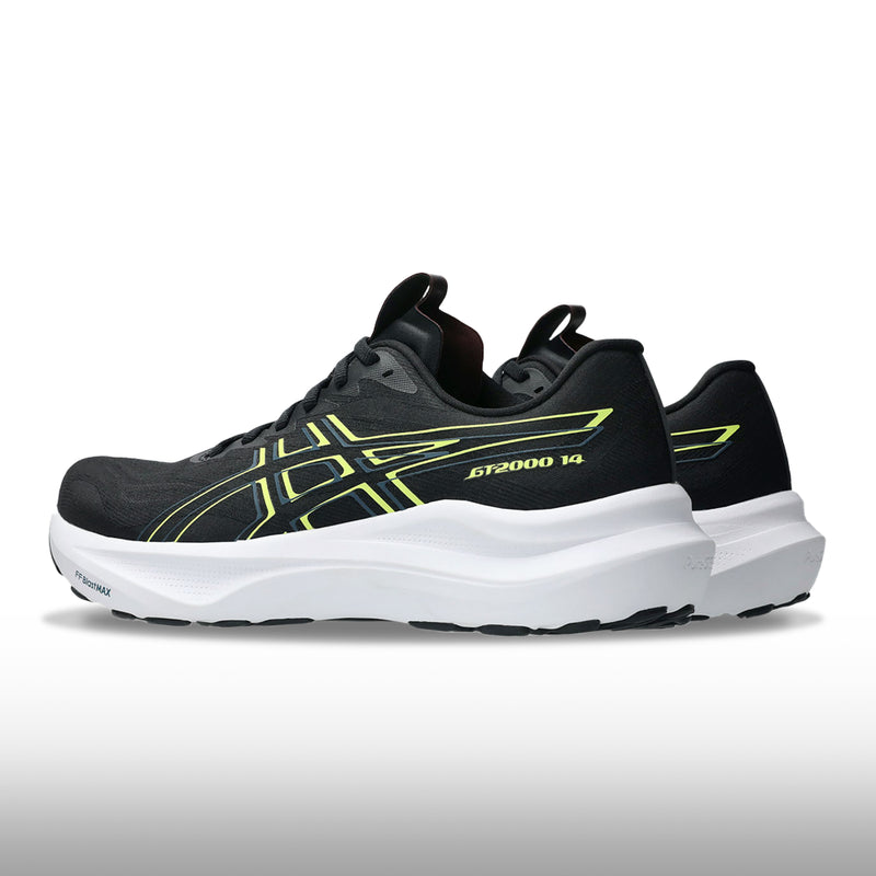 Asics Gt 2000 14 Hombre Black Citron