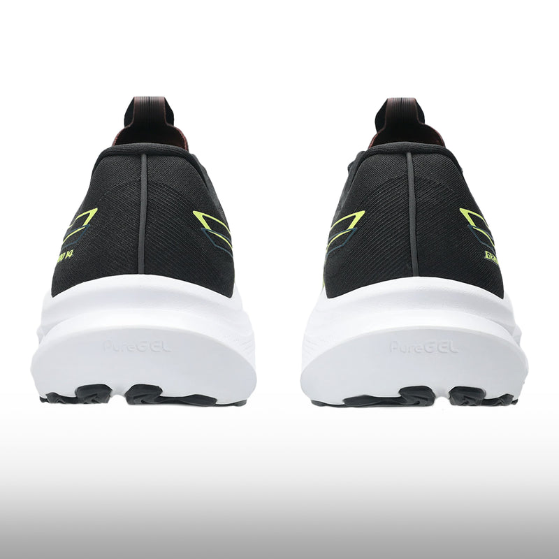 Asics Gt 2000 14 Hombre Black Citron