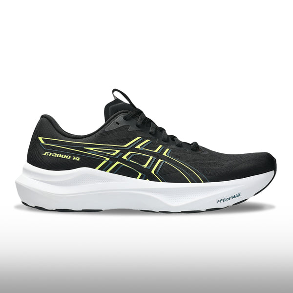 Asics Gt 2000 14 Hombre Black Citron