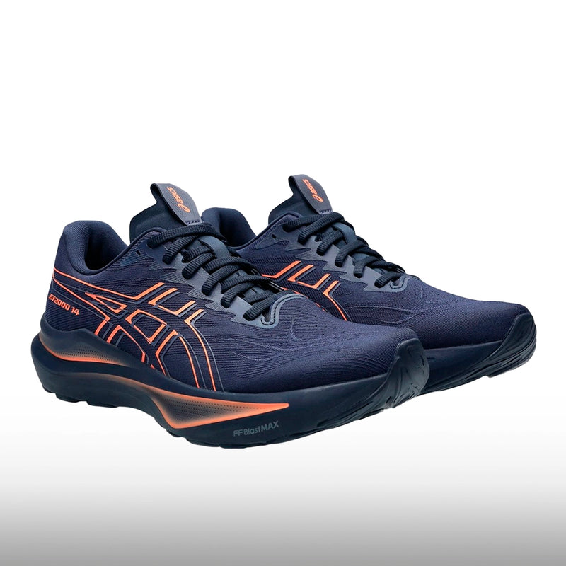 Asics Gt 2000 14 Hombre Midnight Vivid Coral