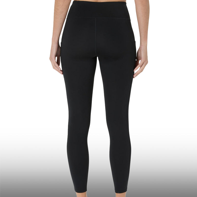 Asics Licra Silver Mujer Black