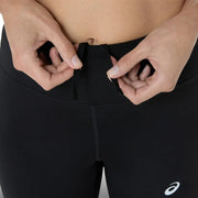 Asics Licra Silver Mujer Black