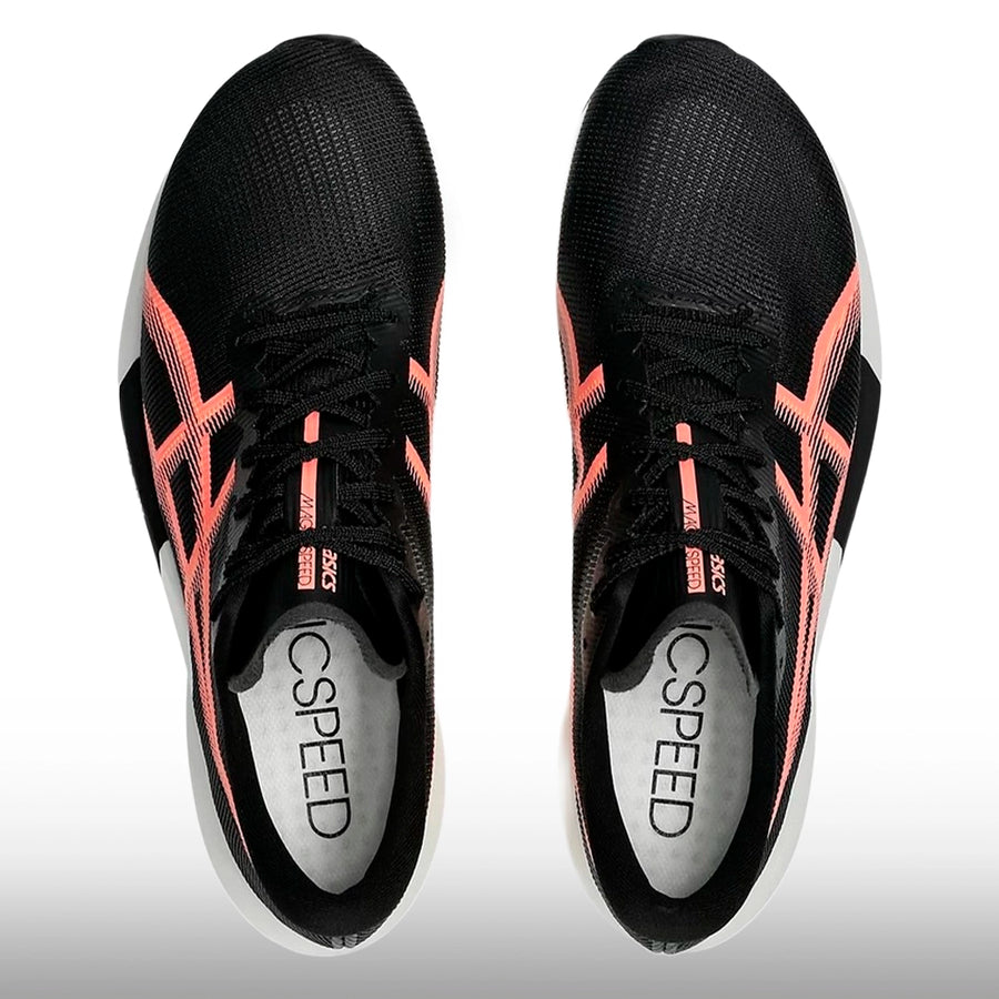 Asics Magic Speed 5 Unisex Black Sun Coral