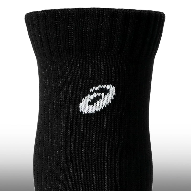 Asics Medias Practice Ankle 3P Unisex Performance Black