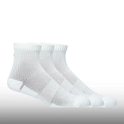 Asics Medias Practice Quarter 3P Unisex Brilliant White