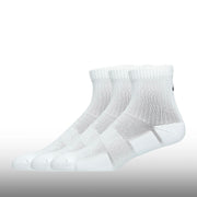 Asics Medias Practice Quarter 3P Unisex Brilliant White