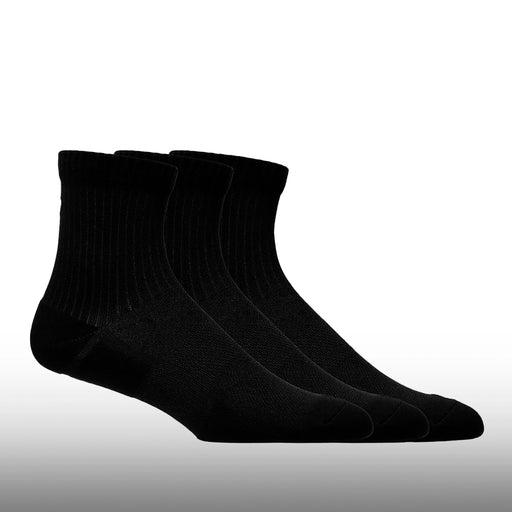 Asics Medias Practice Quarter 3P Unisex Performance Black