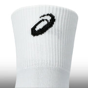 Asics Medias Running Quarter 3P Unisex Brilliant White