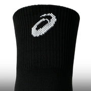 Asics Medias Running Quarter 3P Unisex Performance Black