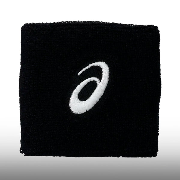 Asics Muñequeras Wrist Band Pair Unisex Black