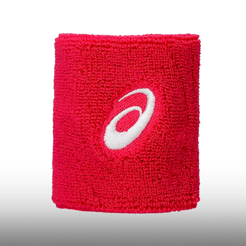 Asics Muñequeras Wrist Band Pair Unisex Bright Rose