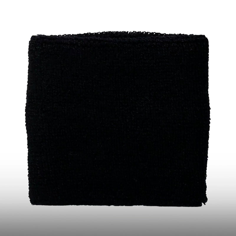 Asics Munequeras Wrist Band Pair Unisex Black