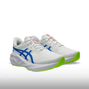Asics Novablast 5 ATC Mujer White Tuna Blue