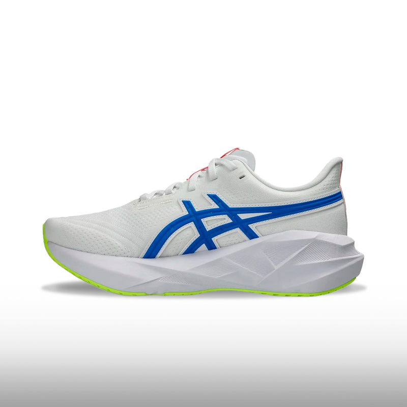 Asics Novablast 5 ATC Mujer White Tuna Blue