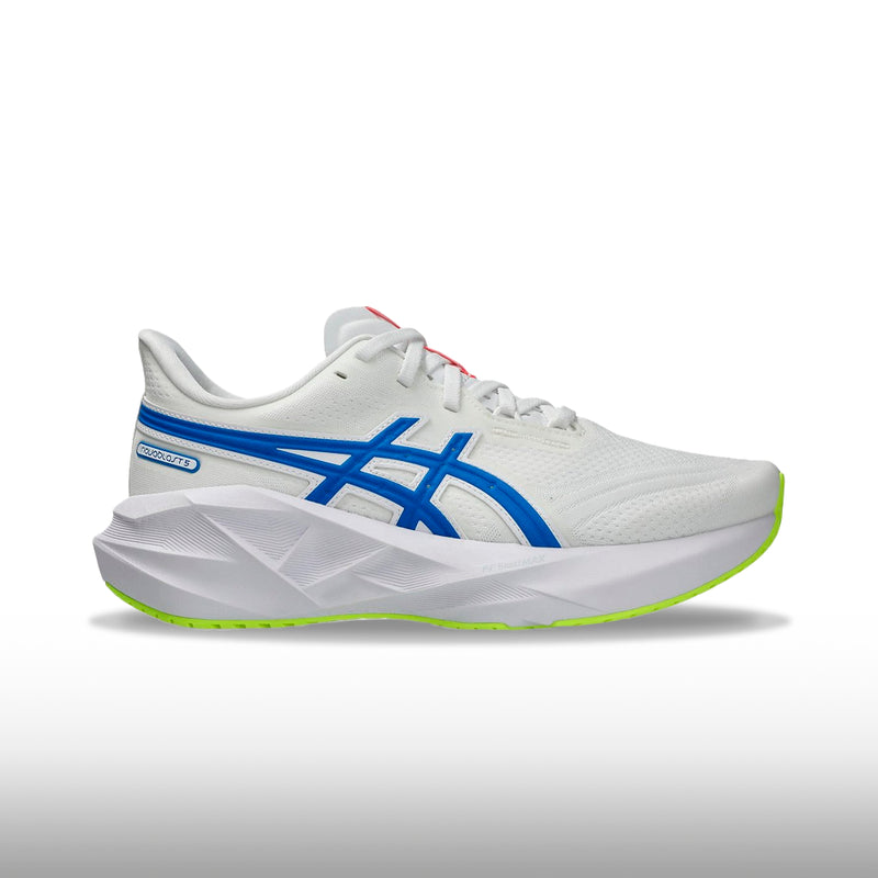 Asics Novablast 5 ATC Mujer White Tuna Blue