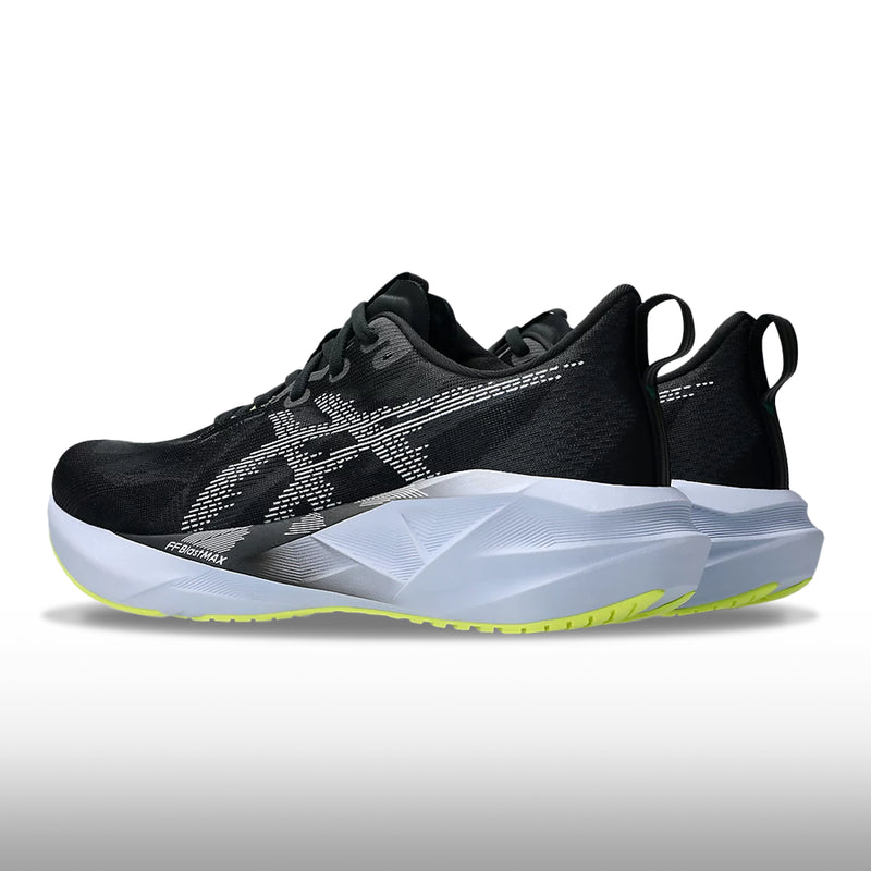 Asics Novablast 5 Hombre Black Blue Fade