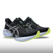 Asics Novablast 5 Hombre Black Blue Fade