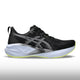 Asics Novablast 5 Hombre Black Blue Fade