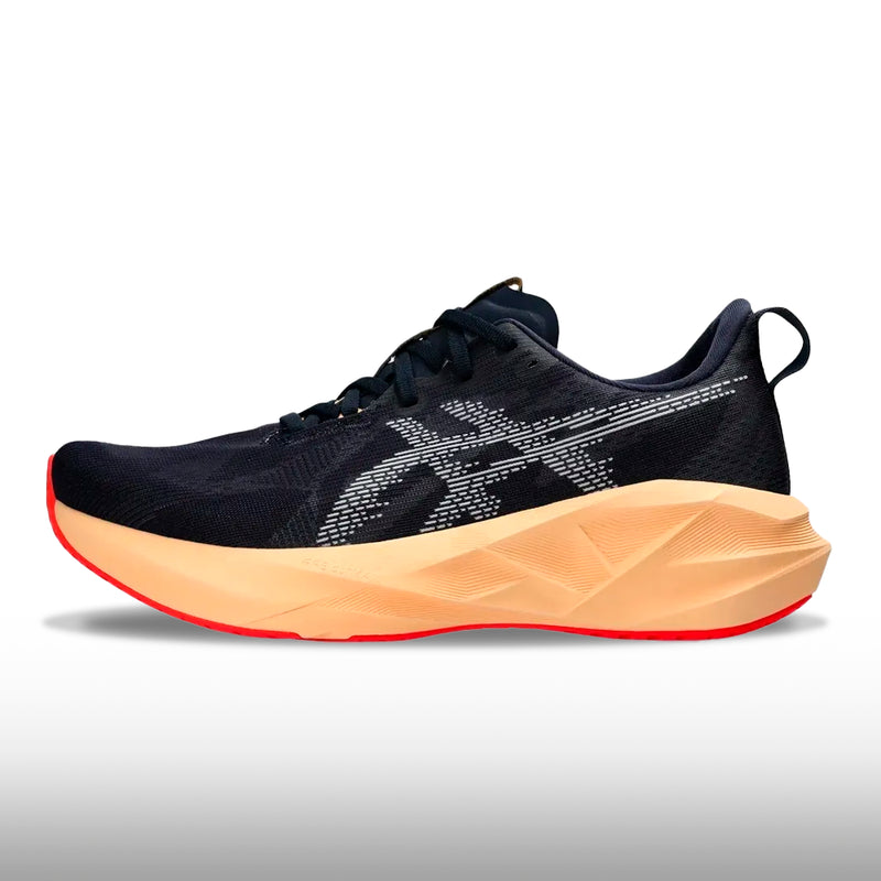Asics Novablast 5 Hombre Midnight Orange Glow