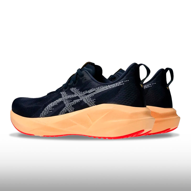 Asics Novablast 5 Hombre Midnight Orange Glow