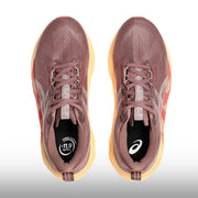 Asics Novablast 5 Mujer Rubble Red Fawn