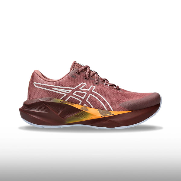 Asics Novablast 5 TR Mujer Nature Bathing Rubble Red