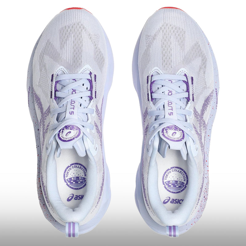 Asics Novablast 5 Tokyo Hombre Blue Fade Edo Purple