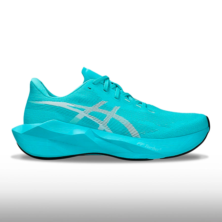 Asics Novablast 6 Hombre Energy Aqua White