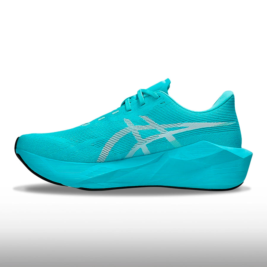 Asics Novablast 6 Hombre Energy Aqua White