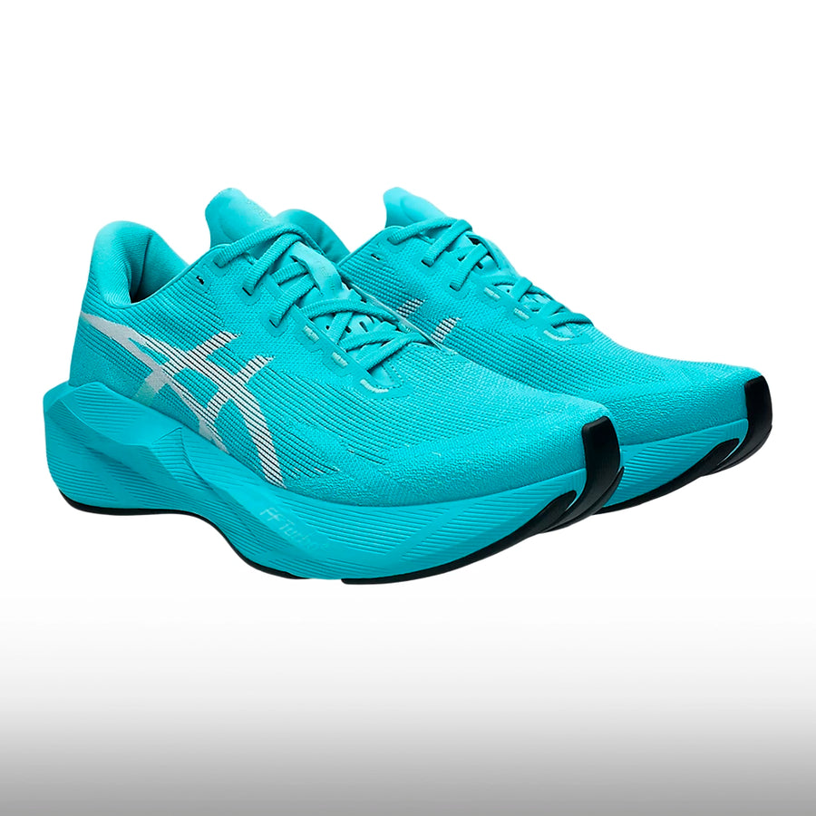 Asics Novablast 6 Hombre Energy Aqua White