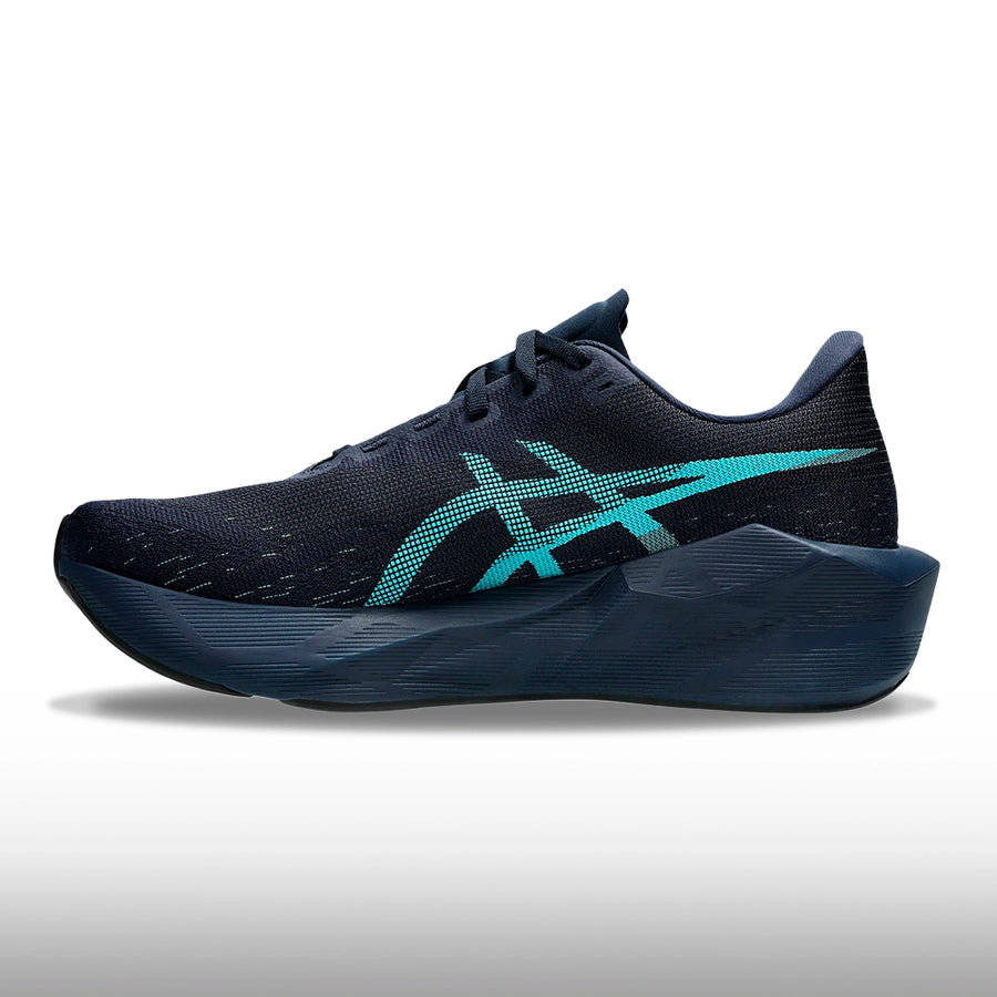 Asics Novablast 6 Hombre Midnight Energy Aqua