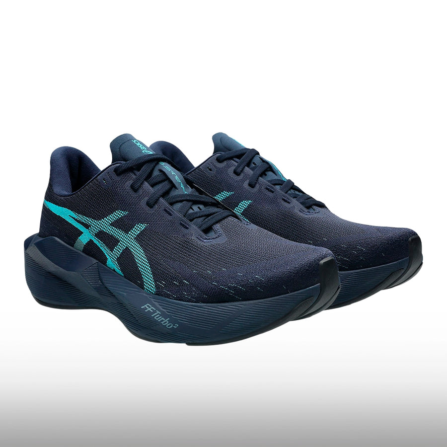 Asics Novablast 6 Hombre Midnight Energy Aqua