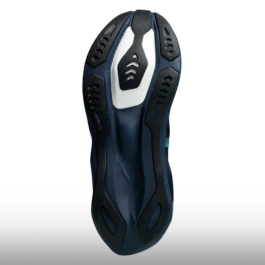 Asics Novablast 6 Hombre Midnight Energy Aqua