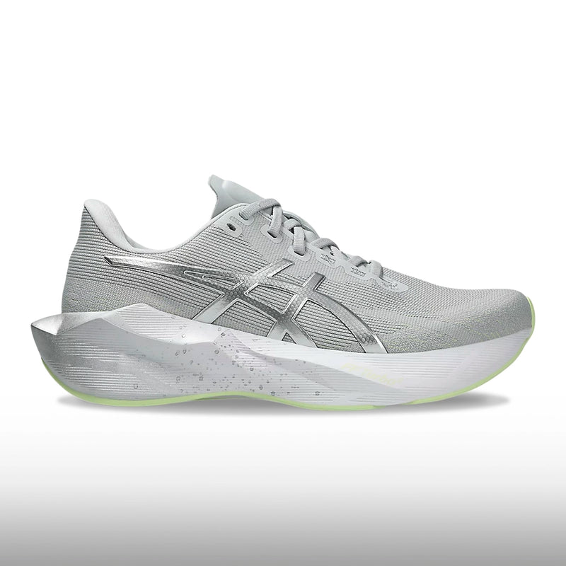 Asics Novablast 6 Hombre Platinum Glow Green