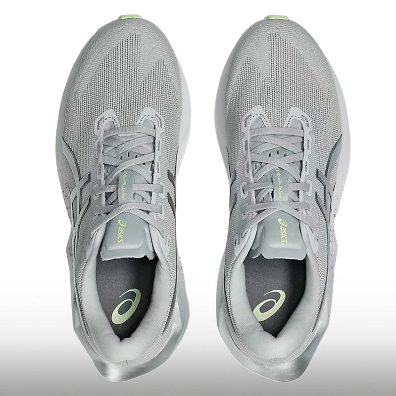 Asics Novablast 6 Hombre Platinum Glow Green