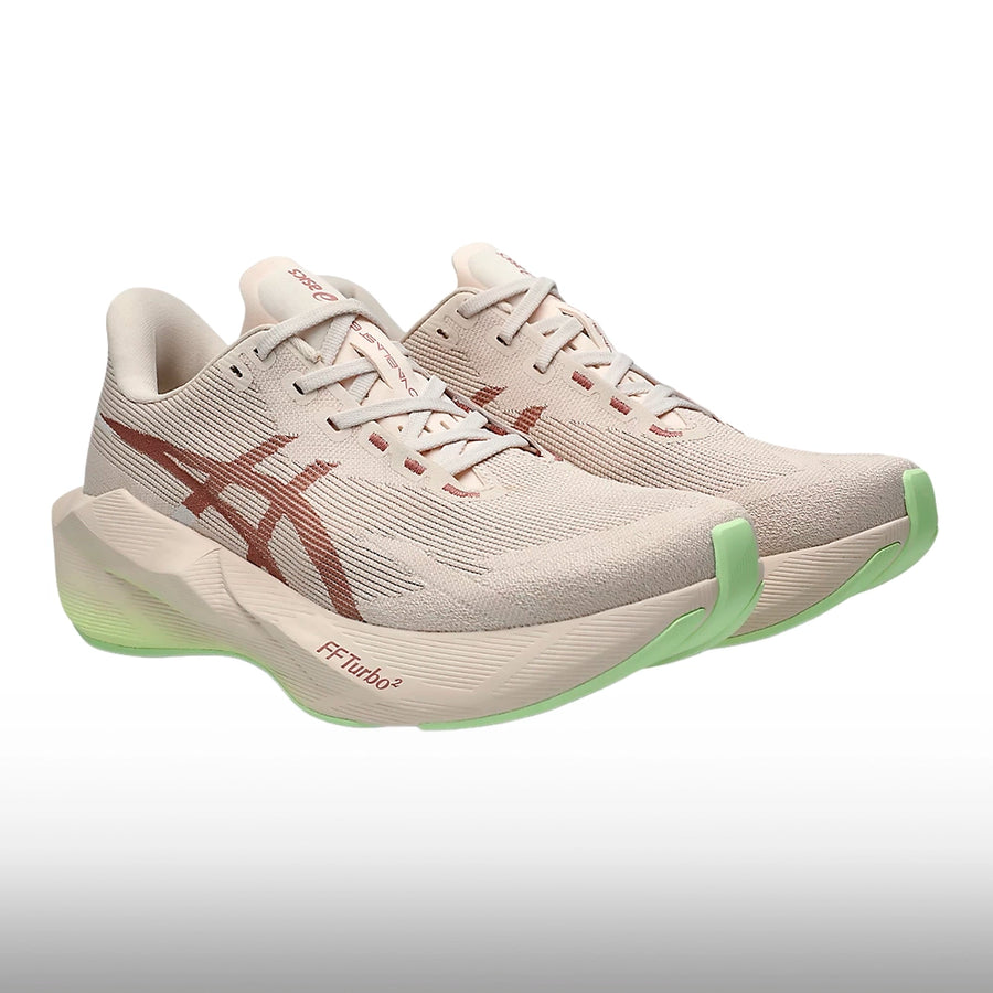 Asics Novablast 6 Hombre Rose Dust Illuminate Yellow