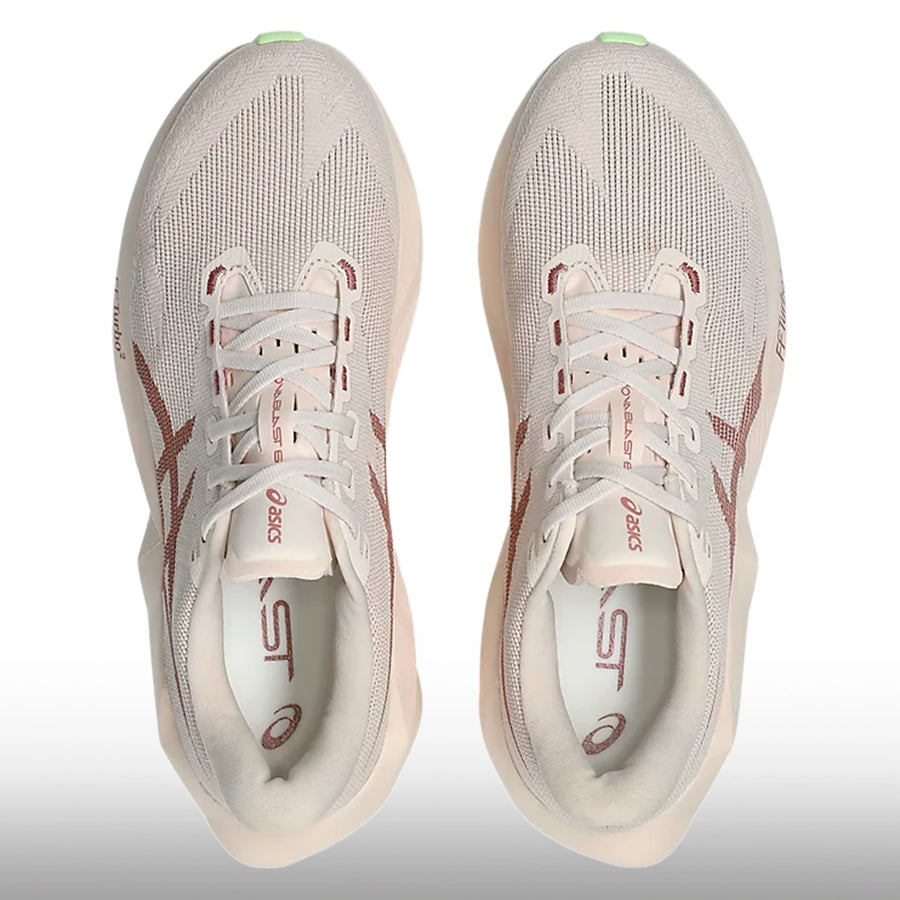 Asics Novablast 6 Hombre Rose Dust Illuminate Yellow