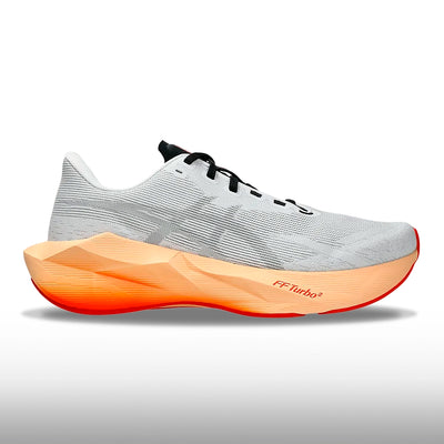 Asics Novablast 6 Hombre White Orange Glow