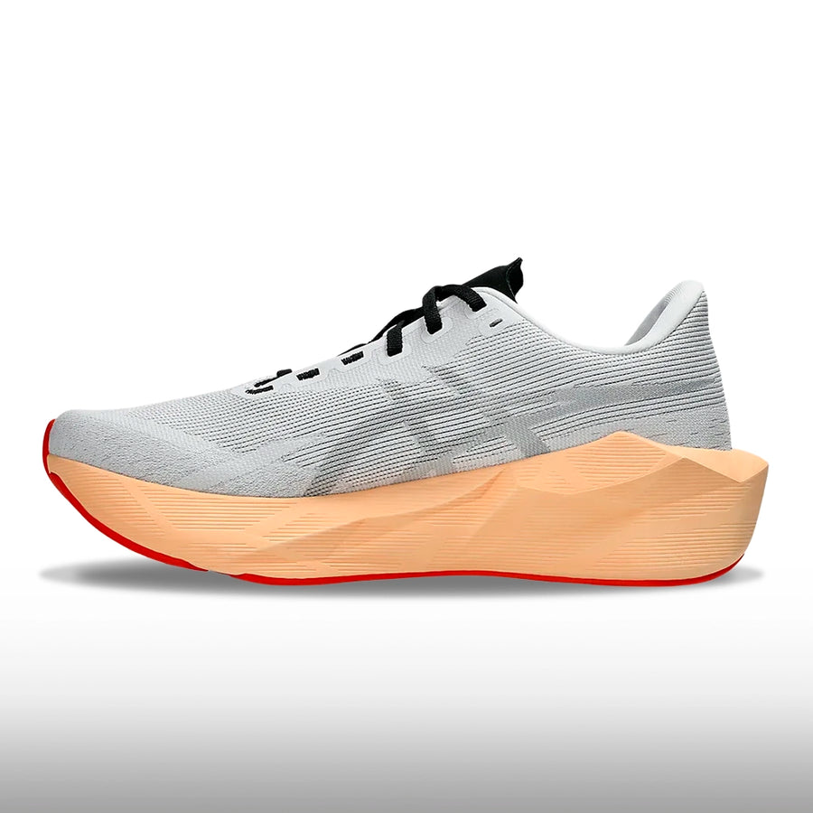 Asics Novablast 6 Hombre White Orange Glow