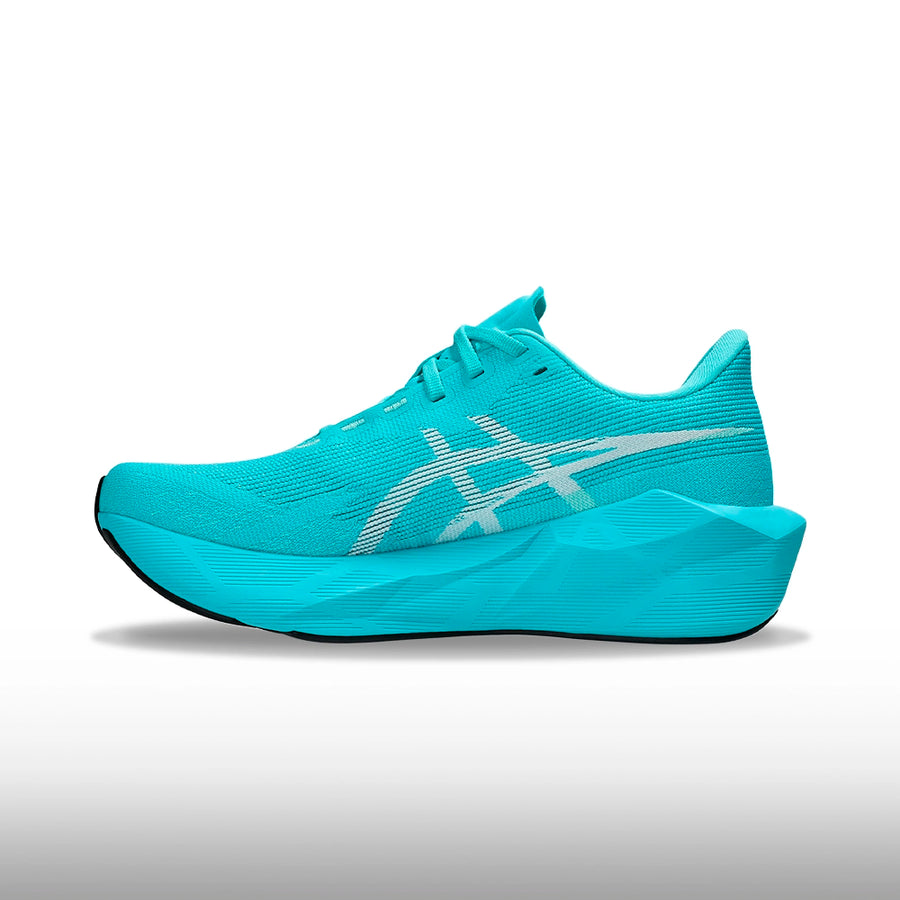 Asics Novablast 6 Mujer Energy Aqua White